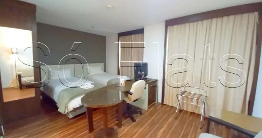 Flat para locação nos jardins, prox a av. paulista e ao pq trianon. consulte-nos.