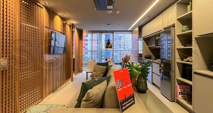 W residences, apartamento disponível para venda com 65m², 1 dormitório e 1 vaga.