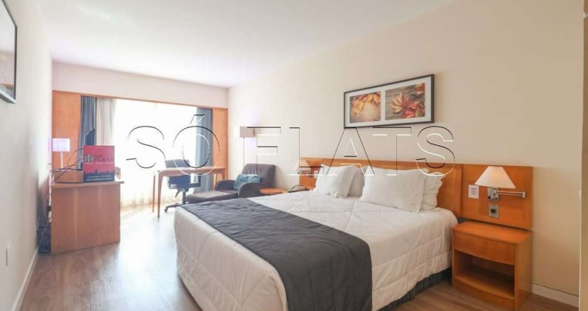 Flat Sol Alphaville disponível para venda com 30m² e 01 vaga de garagem