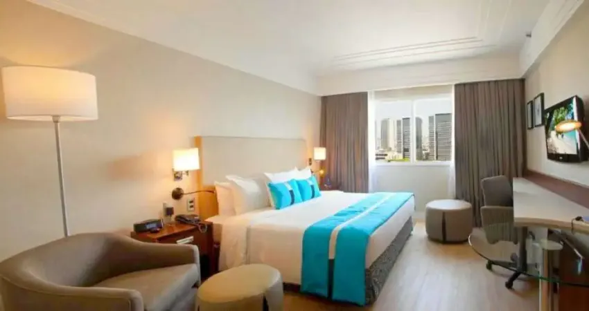 Radisson Alphaville, flat no pool para investimento