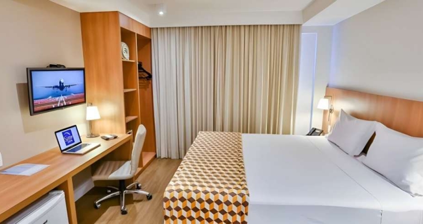Flat para investimento no pool hoteleiro próximo ao aeroporto de Guarulhos.