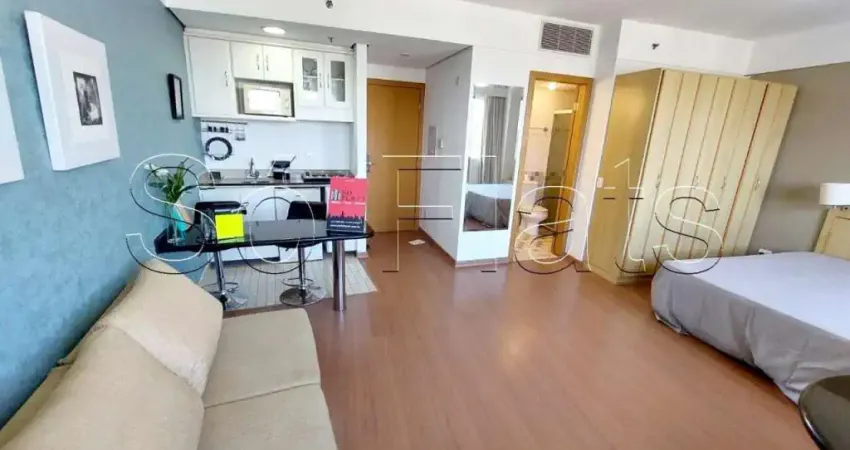 Flat ótimo para locação no Alphaville, prox ao Shopping Iguatemi Alphaville e da Rod. Castelo Branco
