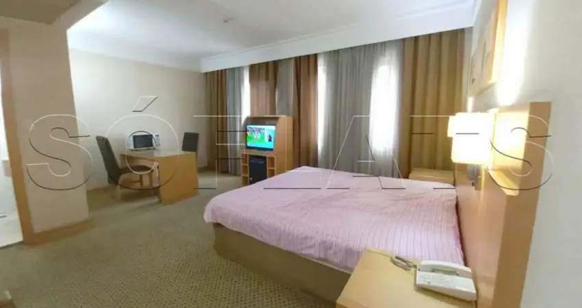 Flat slaviero guarulhos com 1 dormitório e 1 vaga disponível para locação com entrada imediata