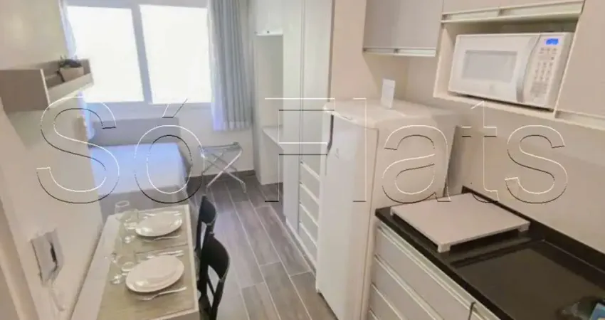 Studio id ibirapuera, apto disponível para locação contendo, 20m² e 01 dormitório.