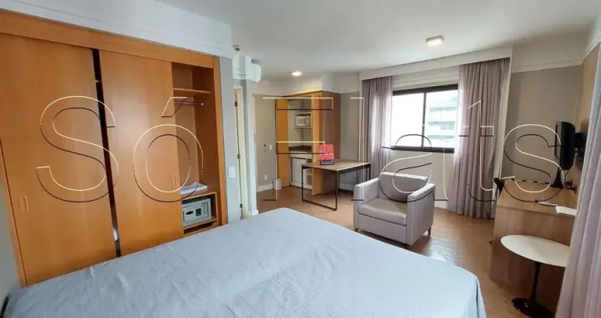 Flat transamerica bela cintra, disponível para venda com 27m², 1 dormitório e 1 vaga