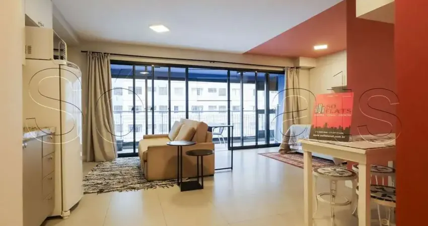 Residencial brasil, apto disponível para locação com 50m², 1 dormitório e 1 vaga.