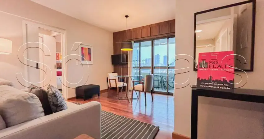 Flat no gran estanconfor veranda berrini disponível locação com 40m², 1 dormitório e 1 vaga.