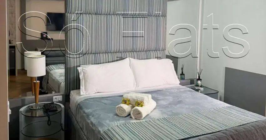 Flat transamerica bela cintra, disponível para venda com 27m², 1 dormitório e 1 vaga