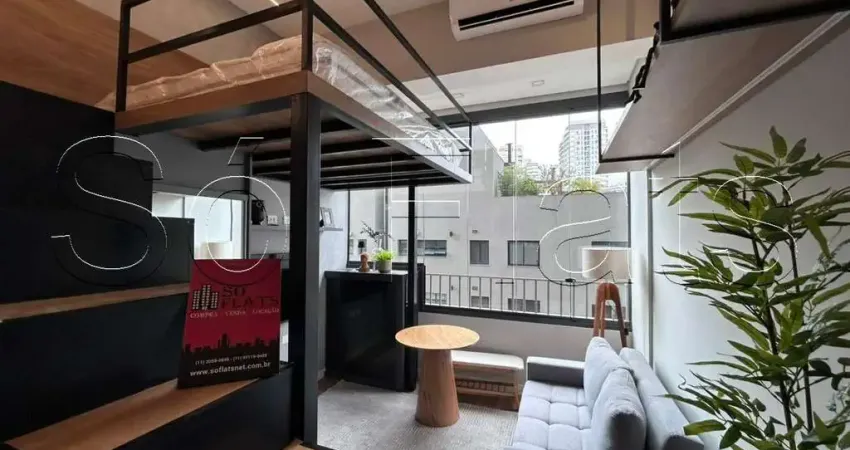 Studio brook by you, flat disponível para locação contendo 24m² e 1 dormitório.