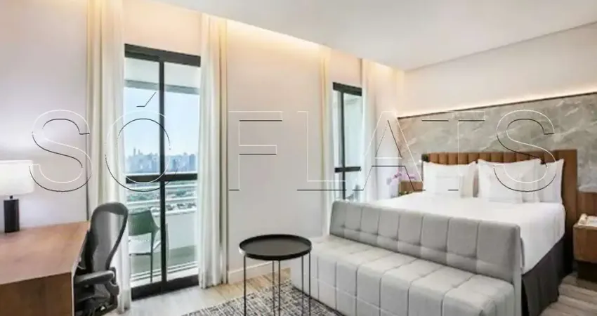 Flat melia jardim europa, disponível para venda com 35m², 1 dormitório e 1 vaga de garagem