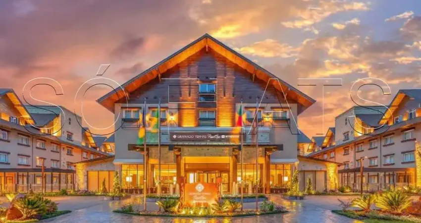 Wyndham gramado termas resort & spa, apartamento disponivel para venda com 36m² e 2 dormitórios