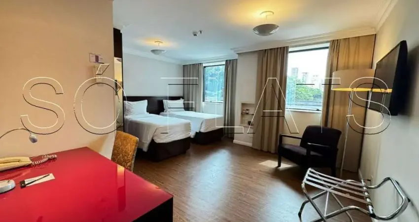 Flat blue tree faria lima, disponível para venda com 31m², 1 dormitório e 1 vaga