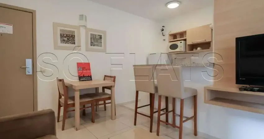 Res home paulista, apartamento disponível para locação com 34m², 1 dormitório e 1 vaga