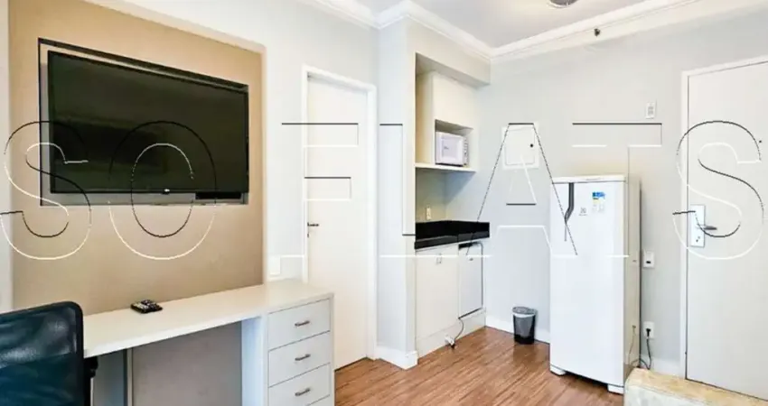 Flat the palace, apartamento disponível para venda com 33m², 1 dormitório e 1 vaga de garagem