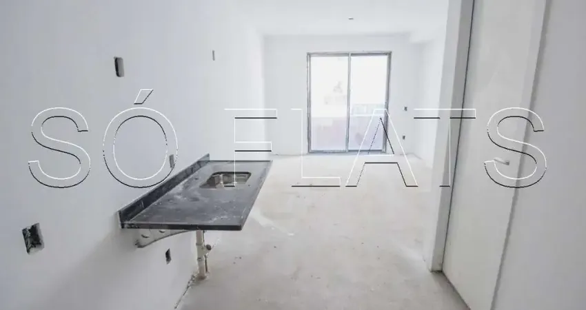 Apartamento tipo studio na consolação com 24,5m² 1 dormitório.