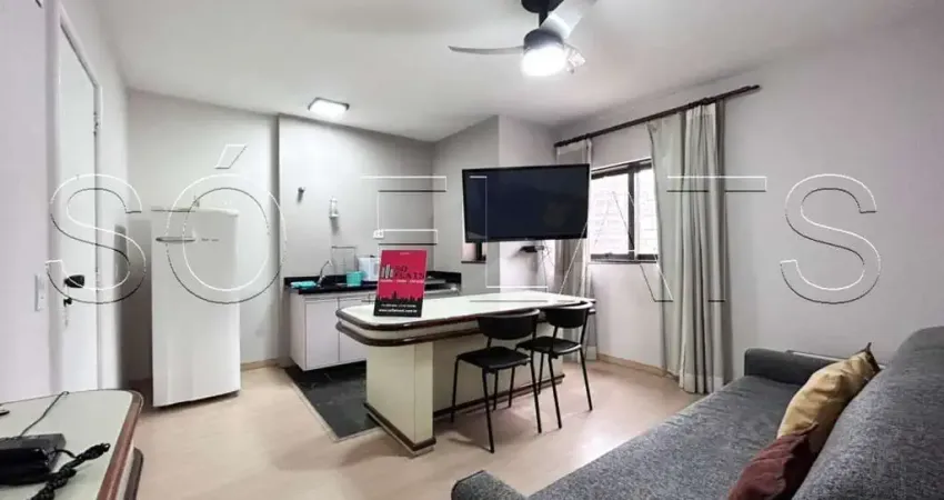Flat the plaza, disponível para venda com 45m², 1 dormitório e 1 vaga de garagem