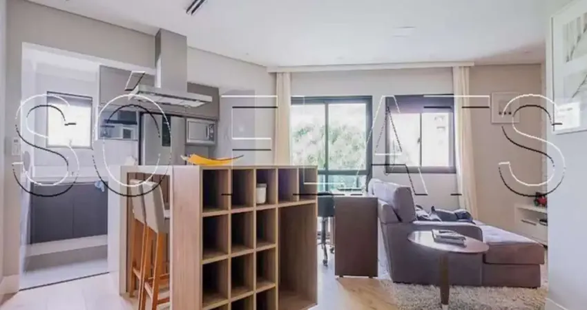 Apto paradise garden disponível para locação com 59m², 01 dorm, 02 vagas de garagem.