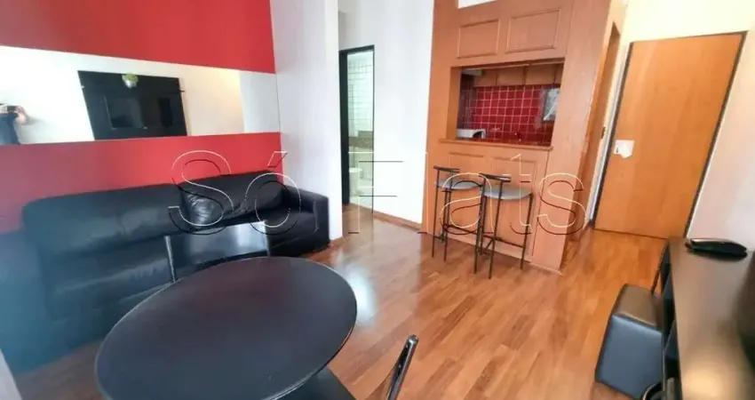 Apartamento mobiliado com vaga de garagem no renomado crillon disponível locação