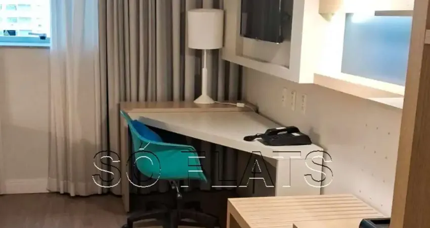 Flat stay santos disponível para venda com 25m², 01 dorm e 01 vaga de garagem