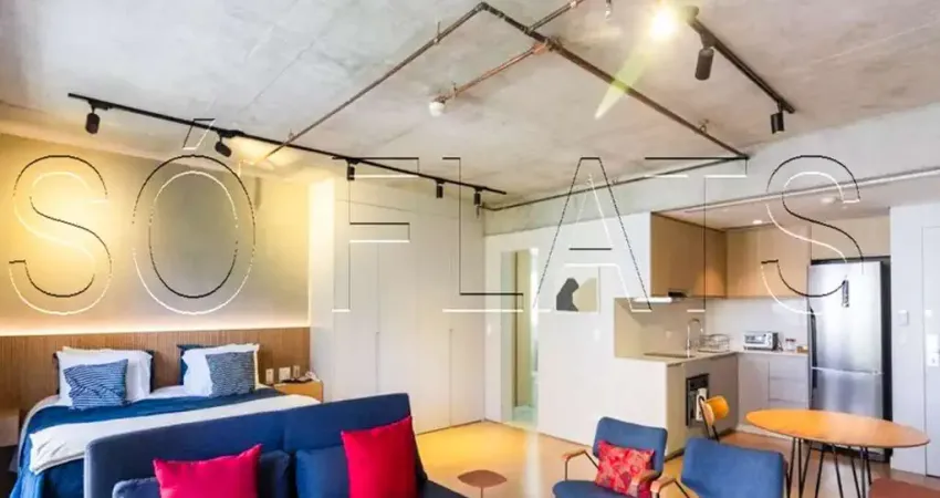 Flat george v itaim disponivel para venda, com 60m², 1 dormitório e 1 vaga de garagem