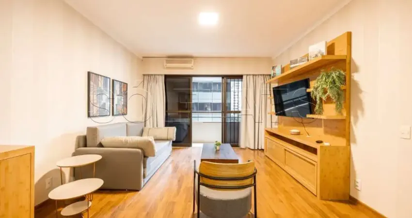 Mercure grand plaza paulista disponível para venda com 62m², 2 dormitórios e 2 vagas de garagem