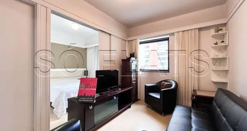 Flat le premier disponível para venda com 31m², 1 dormitório e 1 vaga de garagem