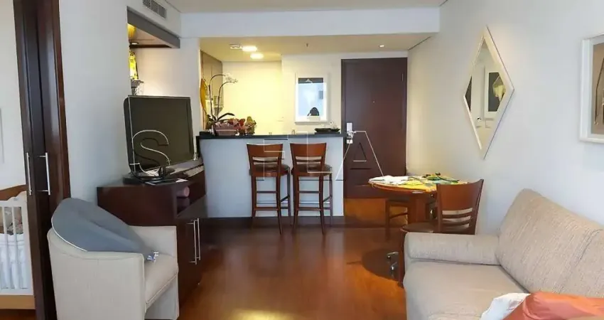 Flat george v itaim disponível para locação, com 60m², 1 dormitório e 1 vaga de garagem.