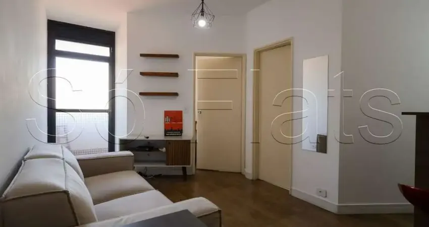 Apto disponível para locação no moema studio com 01 dorm e 1 vaga, próximo do parque do ibirapuera.