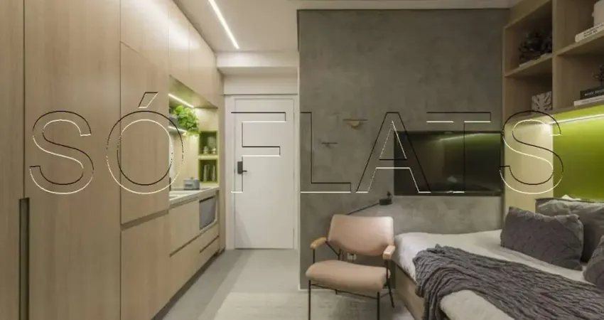 Studio pamplona by setin, studio disponível para venda com 21m² e 1 dormitório prox. da av paulista.
