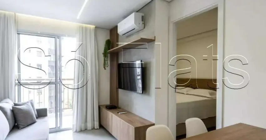 Studio welconx perdizes, apto disponível para locação contendo 27m² e 01 dormitório.