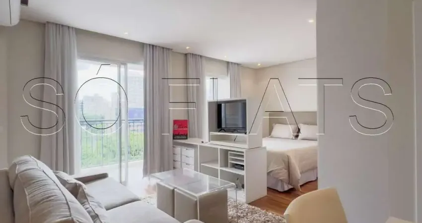 Diogo home, flat disponível para locação contendo 50m², 1 dormitório e 1 vaga de garagem.