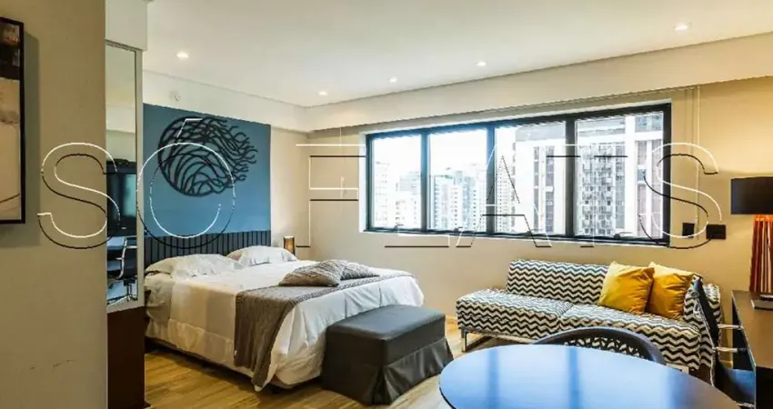 Flat Studio Mobiliado no Meliá Ibirapuera em Moema com Vaga Ideal para Moradia ou Investimento