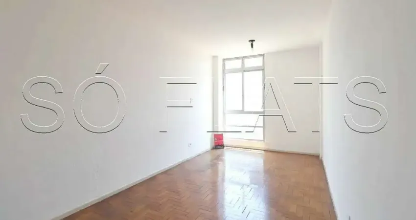 Studio para locação na bela vista com metrô próximo, 30m², suíte e cozinha independente