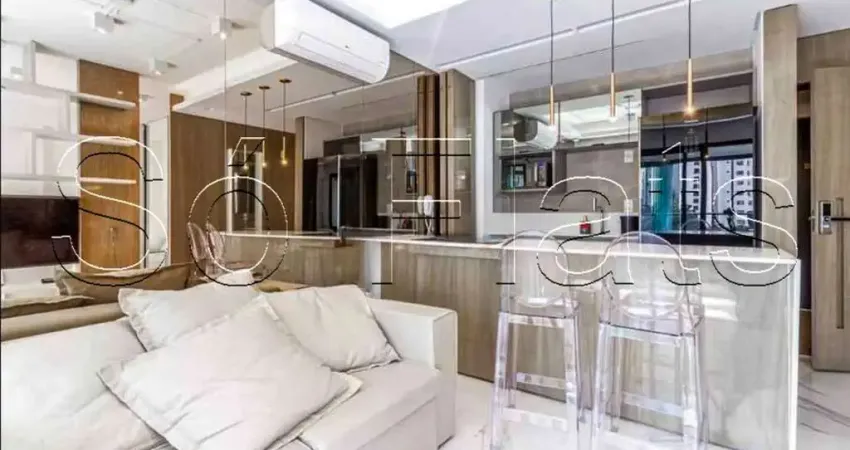 Studio mobiliado à venda na Vila Nova Conceição com vaga | Helbor Nun