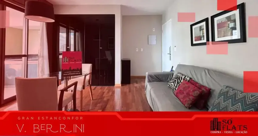 Apartamento mobiliado 40m² com vaga no Brooklin | Gran Estanconfor Veranda Berrini