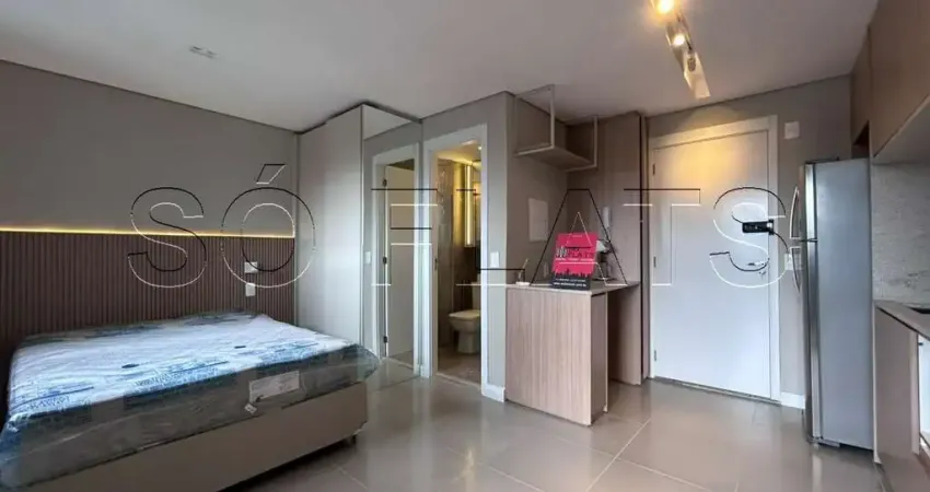 Studio Vibe Vila Olímpia, apto disponível para locação contendo 26m² e 01 dormitório.