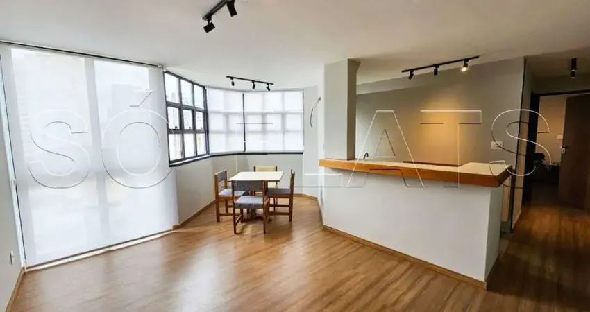 Flat à venda no Campo Belo 49m² com vaga no Baden Baden ideal para morar ou investir