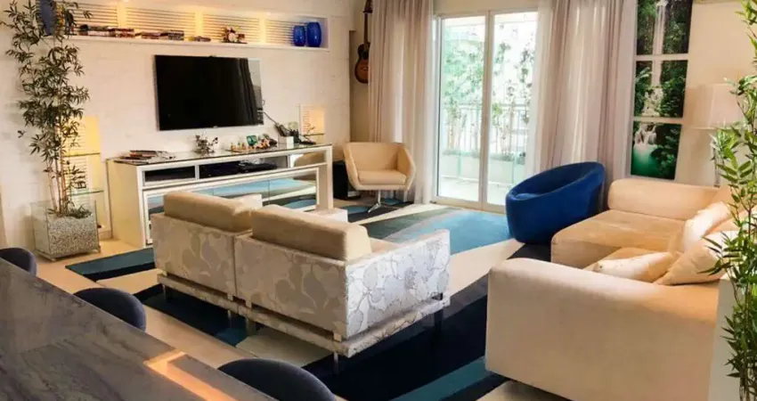 Apartamento alto padrão mobiliado na Vila Nova Conceição com 150m² e 3 vagas