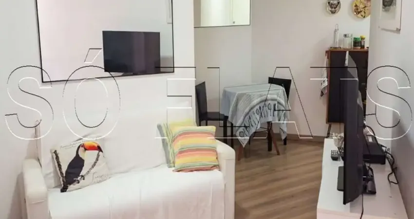 Flat mobiliado no Jardim Paulista com vaga e serviços | Stagium Studio