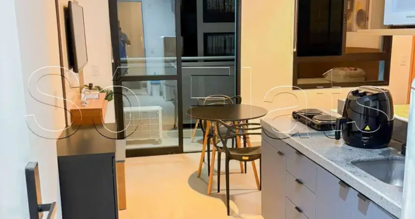 Nurban Vila Madalena, flat disponível para locação contendo 25m² e 01 dormitório.