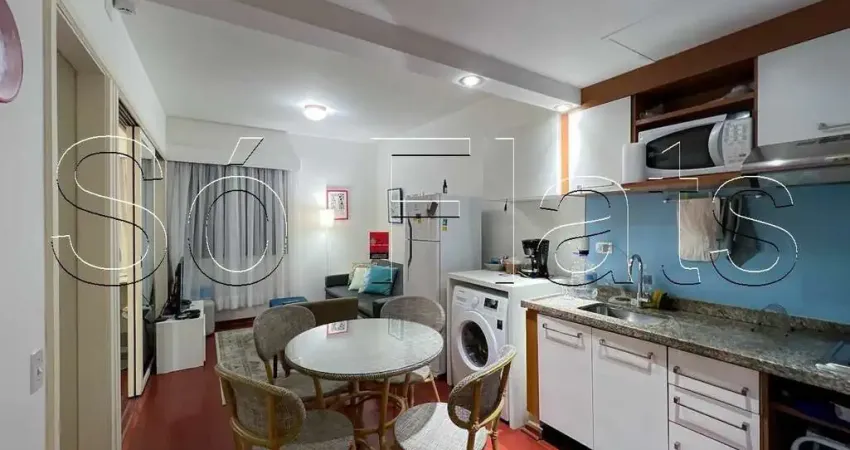 Flat disponível para locação nos Jardins, prox ao Shopping Pamplona e Av. 9 de Julho.