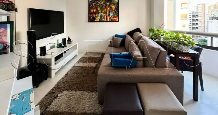 Flat Duplex 81m² no Paraíso com 2 vagas Royal Ibirapuera Park mobiliado