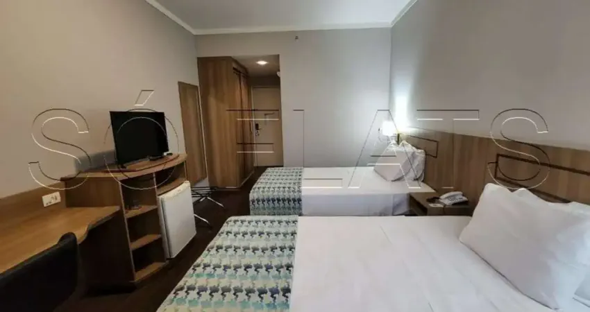 Flat no Comfort Ibirapuera contendo 26m², 1 dormitório e 1 vaga disponível para locação.