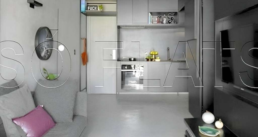 Flat com 1 quarto à venda na Rua Haddock Lobo, 867, Jardins, São Paulo