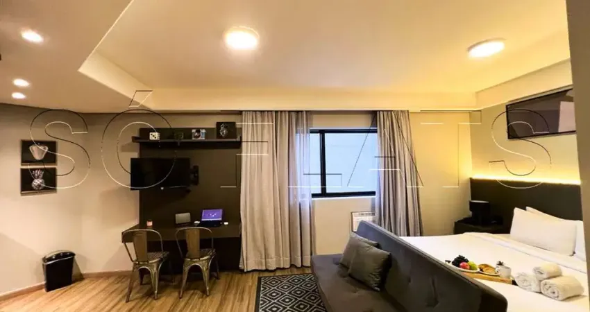 Flat mobiliado à venda na Vila Mariana próximo ao metrô com vaga Tsue Bienal