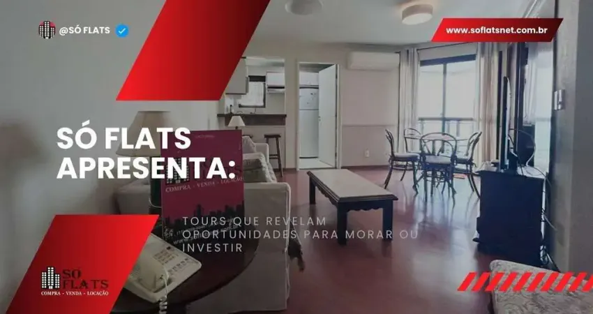 Apartamento à venda no Paraíso 60m² mobiliado, 2 vagas, perto do Metrô Paraíso e Av. Paulista