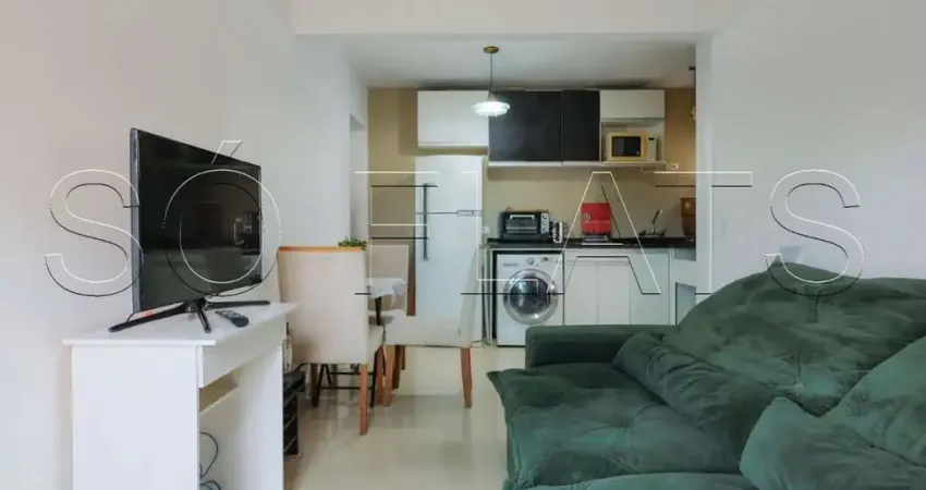 Flat mobiliado na Bela Vista com vaga próximo ao metrô ideal para moradia ou investimento