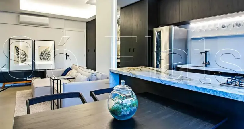 Apartamento alto padrão mobiliado em Moema no Thera Ibirapuera by YOO com vaga