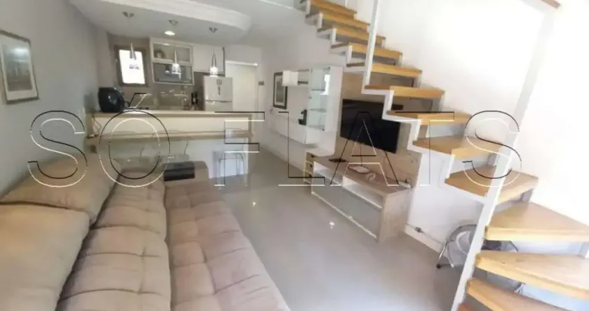 Flat com 1 quarto à venda na Rua Pintassilgo, 12, Moema, São Paulo