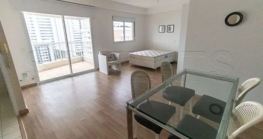 Flat com 1 quarto à venda na Rua Sansão Alves dos Santos, 343, Brooklin, São Paulo